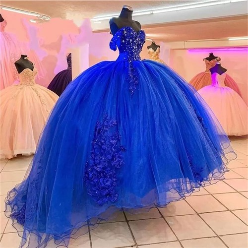 Abito ballo blu royal - blu,