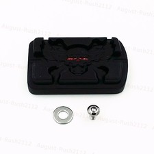 Pastiglia freno a pedale nero