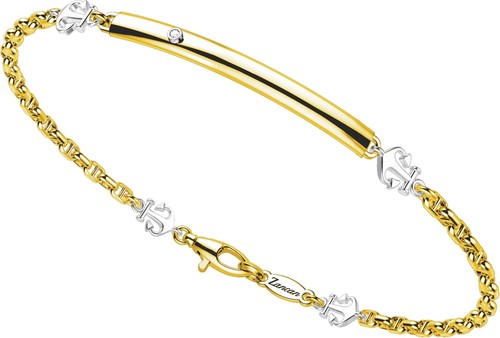 Bracciale zancan uomo oro - zancan,