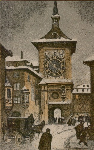 55565b antica cartolina - antica,