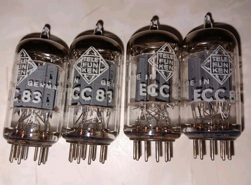 Quad ecc83 telefunken - of,