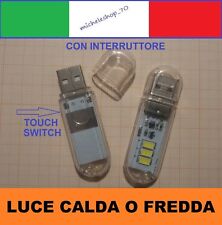 luce led USB con interruttore