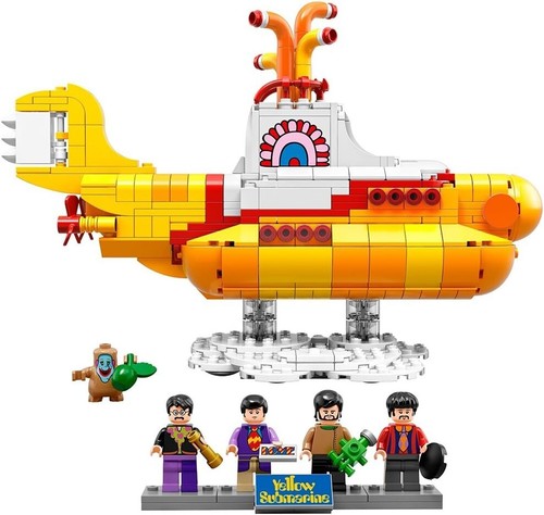 Yellow submarine 21306 lego - yellow,
