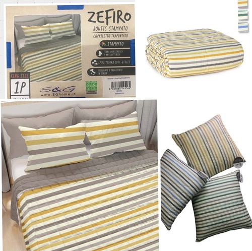 Copriletto trapuntato zefiro - copriletto,