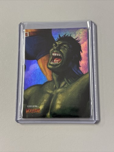 Fleer ultra wolverine hulk 3x3 - fleer,