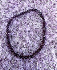 Bracciale in Granato mm 4