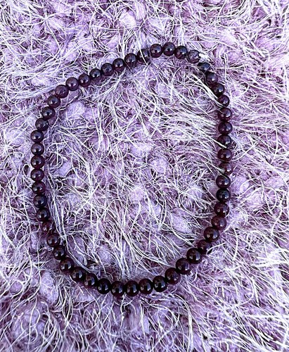 Bracciale granato 4 - bracciale, mm