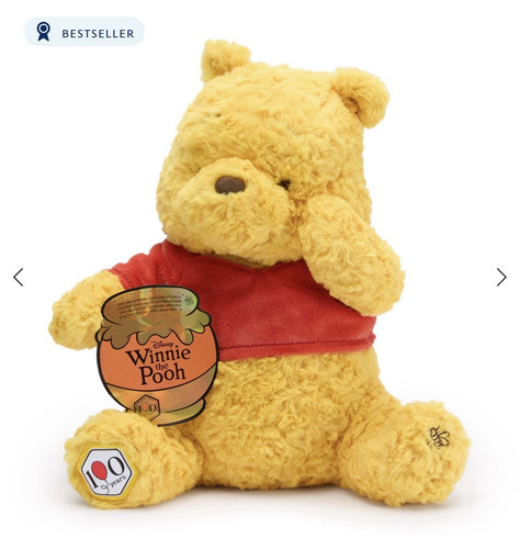 Peluche disney winnie the pooh - peluche,