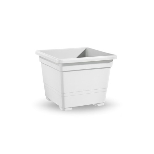 Vaso quadrato bianco - quadrato,