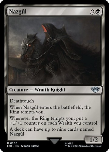 Mtg nazgûl exc english - english,