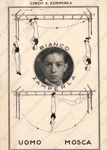 Circo zamperla bianco uomo - a.,