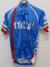 MAGLIA SHIRT JERSEY BICI MTB CICLISMO CYCLING NAZIONALE ITALIA ITALY VINTAGE