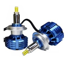 KIT LED H7 LAMPADINE 360° FARI LENTICOLARI AUTO 120W CANBUS 6000K LUCE BIANCA