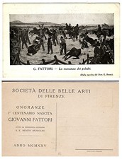 #GIOVANNI FATTORI- 1° CENTENARIO DELLA SUA NASCITA- 1925