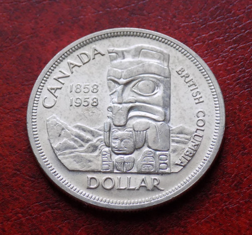 Canada dollaro 1958 argento - canada,