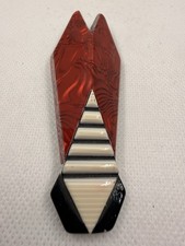 Vintage Brooch Pin Signed Lea