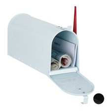 Cassetta postale americana Porta lettere retrò Casella per giornali Acciaio