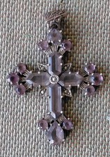 Croce In Argento 925 Con