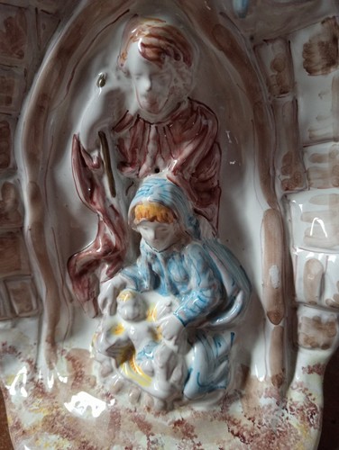 Sacra famiglia ceramica studio - sacra,