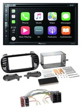 Pioneer DVD 2DIN MP3 DAB Bluetooth USB autoradio per Fiat 500 fino al 2012 lucido