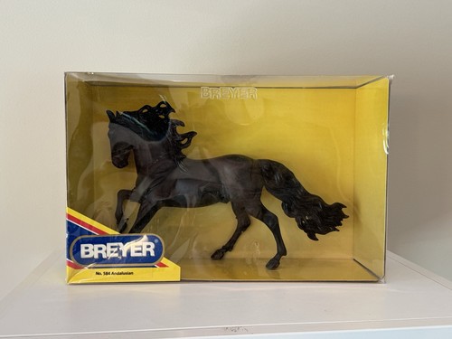Stallone andaluso nero breyer - stallone,