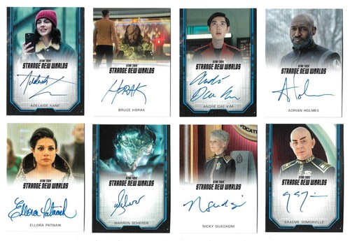 Carte autografe star trek - star,