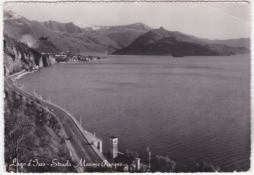 Lago iseo strada - lago,