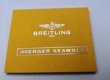 Breitling AVENGER SEAWOLF ANLEITUNG MANUAL INSTRUCTIONS 説明書 Instrucciones 指示