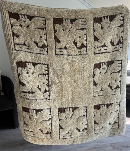 Tappeto vintage metà - , secolo