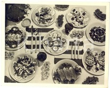 1946 TORINO Natura morta realizzata con macchina SPEED GRAPHIC *Foto NELLY