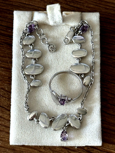 Set orecchini bracciale