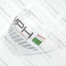 VISIERA ESTERNA TRASPARENTE ANTIGRAFFIO CASCO MPH JET LINE C CARBON PINLOCK