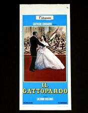 IL GATTOPARDO locandina poster Visconti Lancaster Delon Cardinale Stoppa AC84
