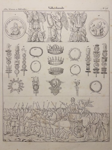 Litografia antica 1833 - antica,
