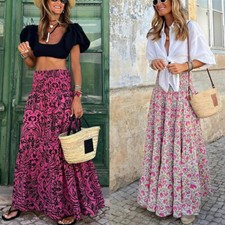Maxi gonne lunghe floreali