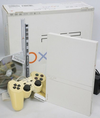Console ps2 slim bianca - console,