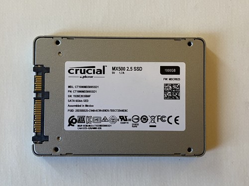 Ssd crucial mx500 1tb - ssd, 2.5”
