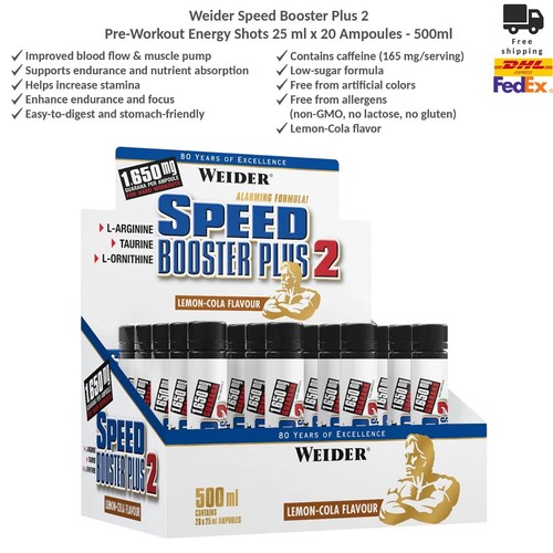 Weider speed booster plus - speed,