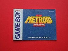 Metroid II Manual Game Boy