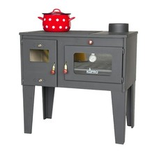 Stufa con vano cottura e piano