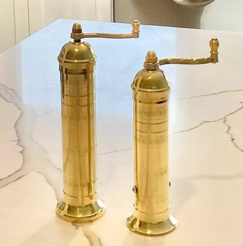 Set pezzi macinapepe ottone - macinapepe,