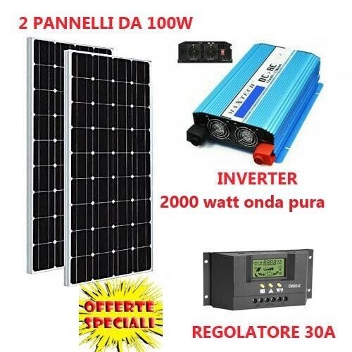 Kit fotovoltaico inverter - fotovoltaico,