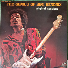 THE GENIUS OF JIMI HENDRIX - ORIGINAL SESSION -  LP DOPPIO 33 GIRI VINILE
