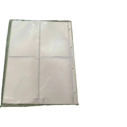 Fogli 4 scomparti tasche - 5,