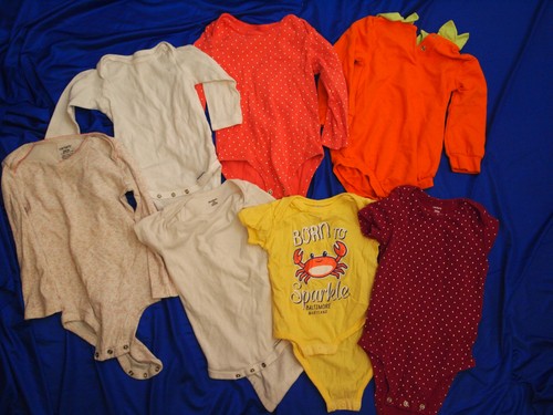 Lotto vestiti body bambina - 7,