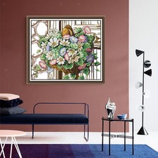 Kit croce con motivo floreale