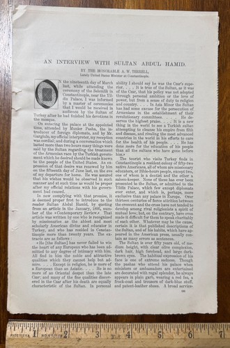 Antico articolo rivista