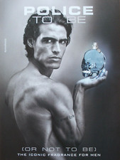 Pubblicità Advertising Werbung Italian 2019 PROFUMO POLICE To Be or not to be.