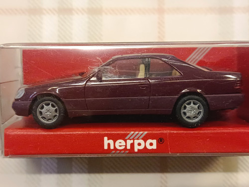Mercedes 600 sec red - mercedes,