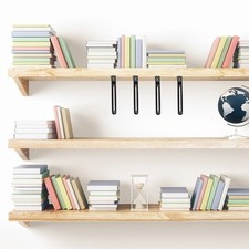  4 Pcs Staffe Angolo Retto